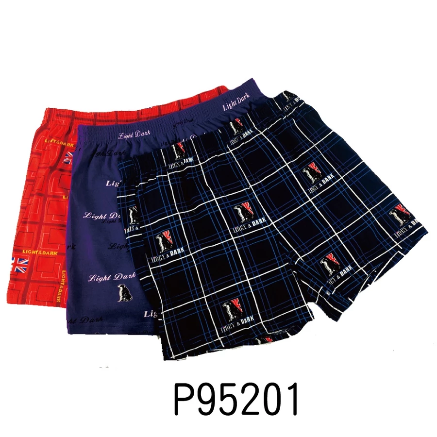 【KN】100%舒棉男四角平口內褲.輕彈性LD-B95201, , large