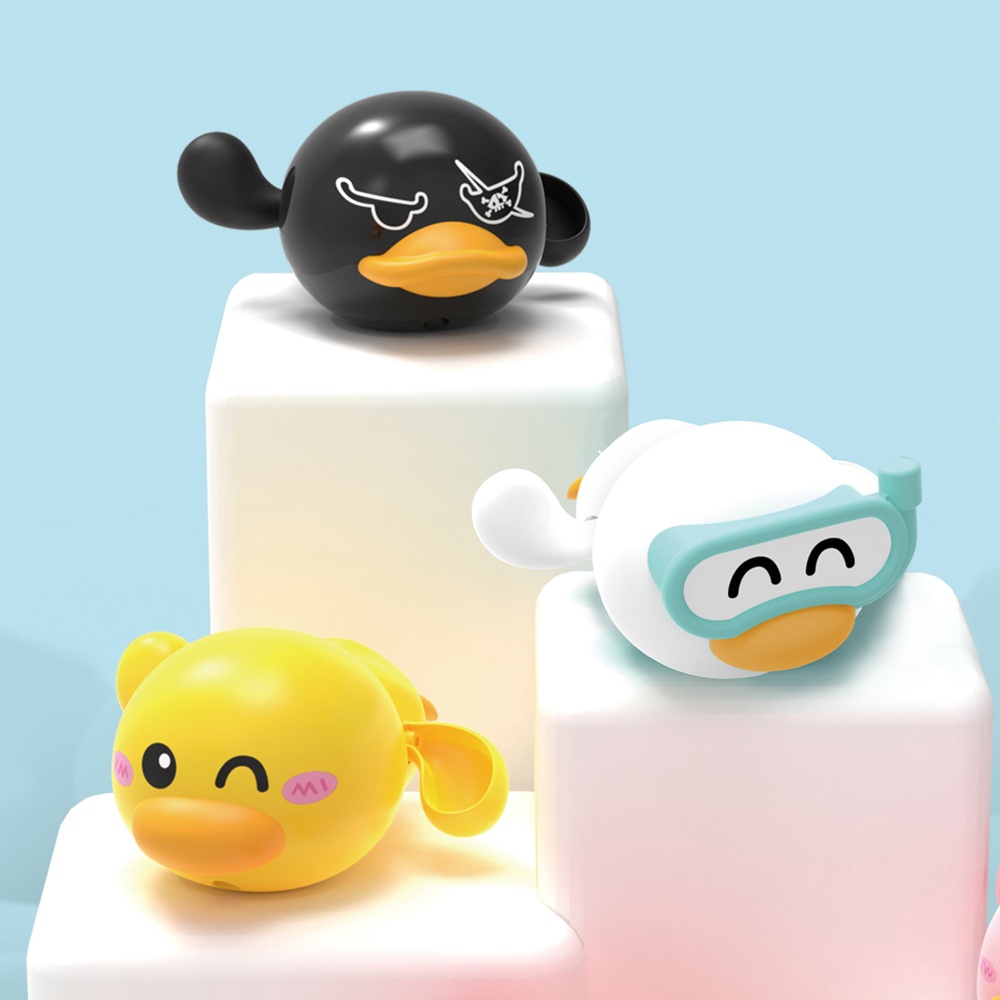 GOOGOOGAGA 洗澡玩具捉迷藏小鴨-黃色鴨鴨, , large