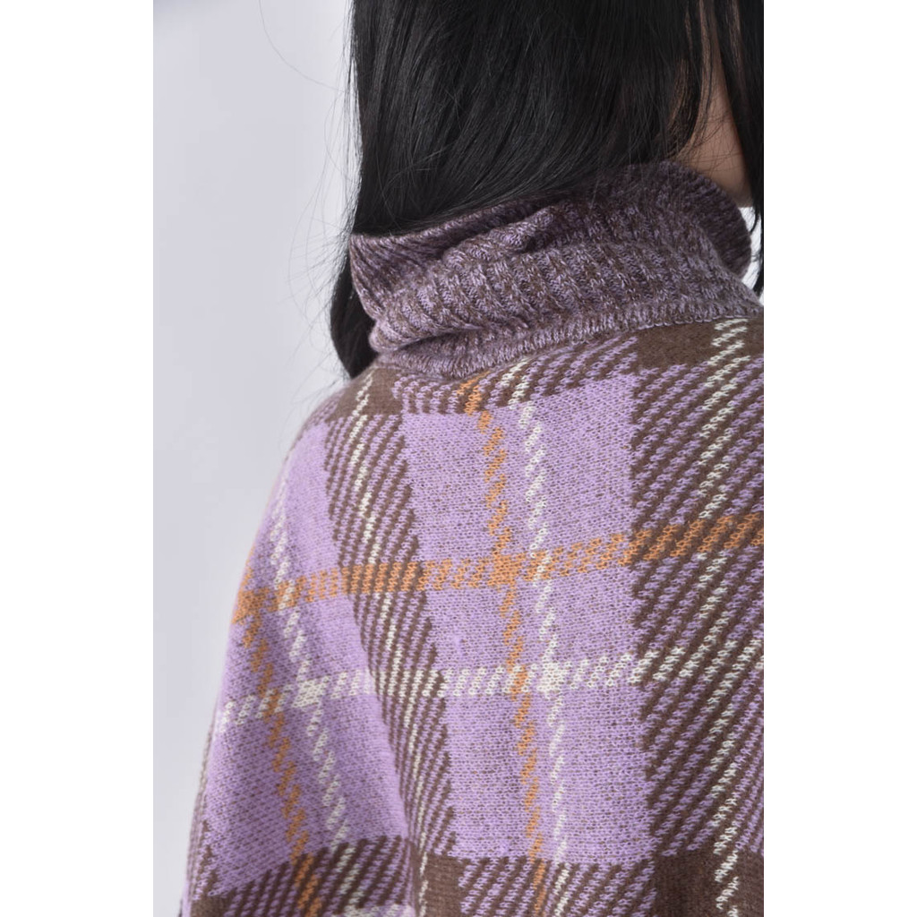 (2XL) vero moda高領紫色短袖上衣二手衣, , large