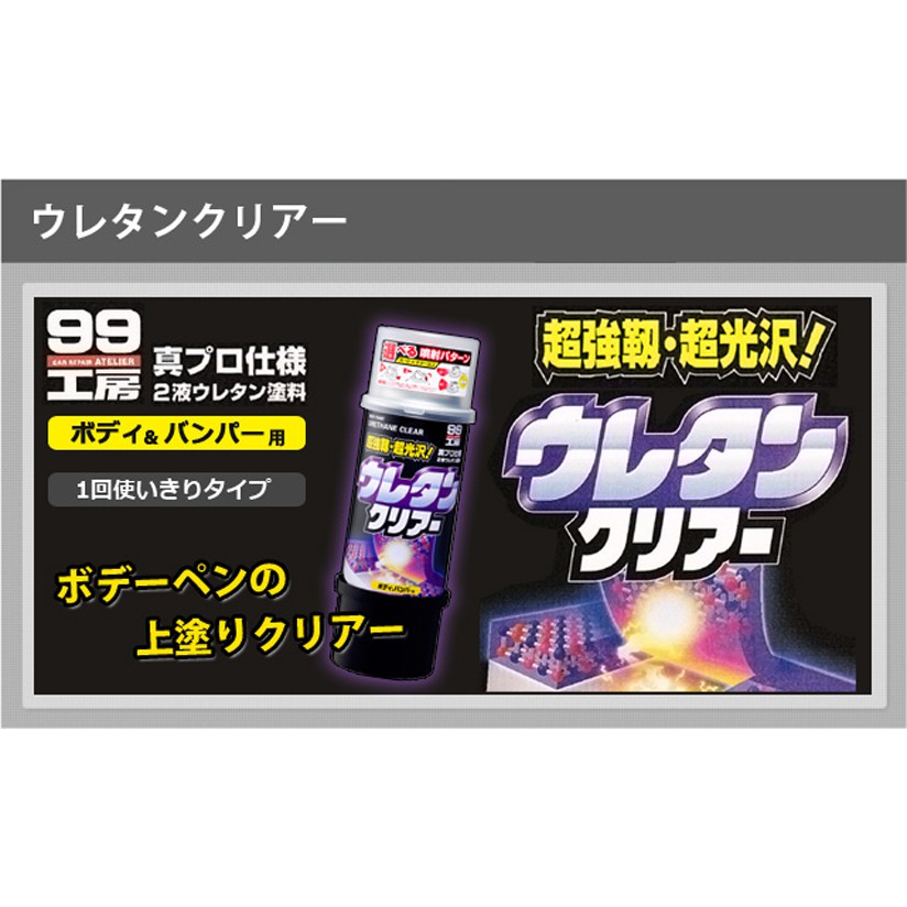[力守貿易]日本SOFT 99 ２液超光澤透明漆, , large