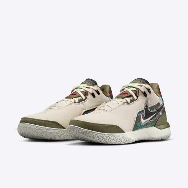 [Kixpress] Nike Zoom LBJ NXXT GEN AMPD FAZE EP 男 籃球鞋 緩震 米綠 [HF0716-200], , large