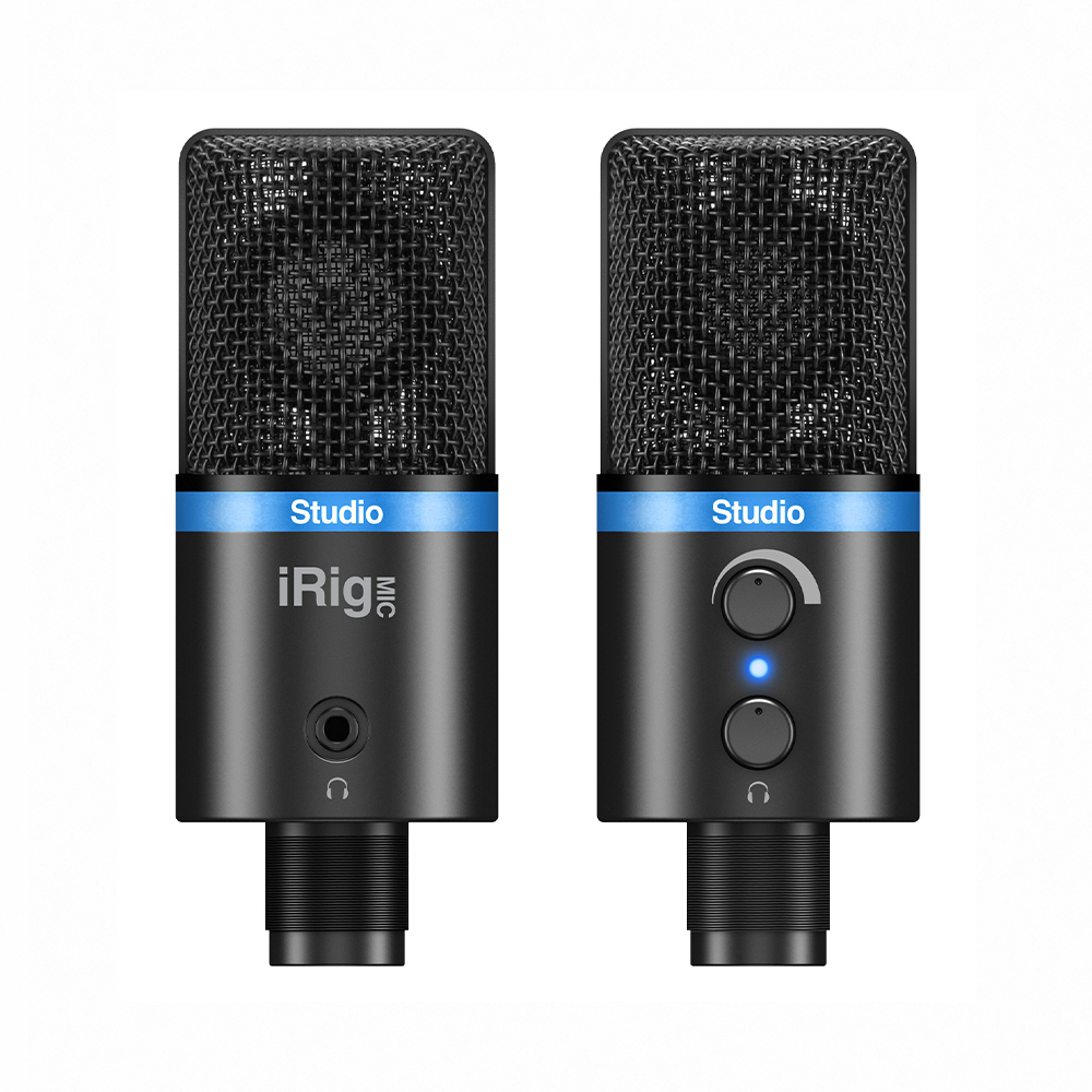 IK Multimedia iRig Mic Studio Black 專業電容麥克風 黑色【敦煌樂器】, , large