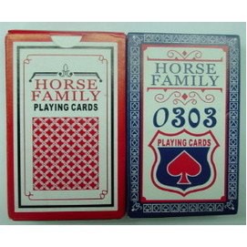 馬頭  0303撲克牌藍, , large