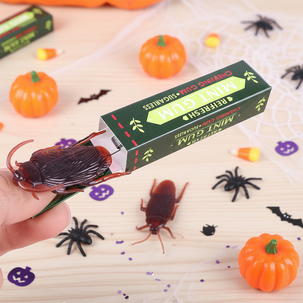 Prank Cockroach Chewing Gum, , large