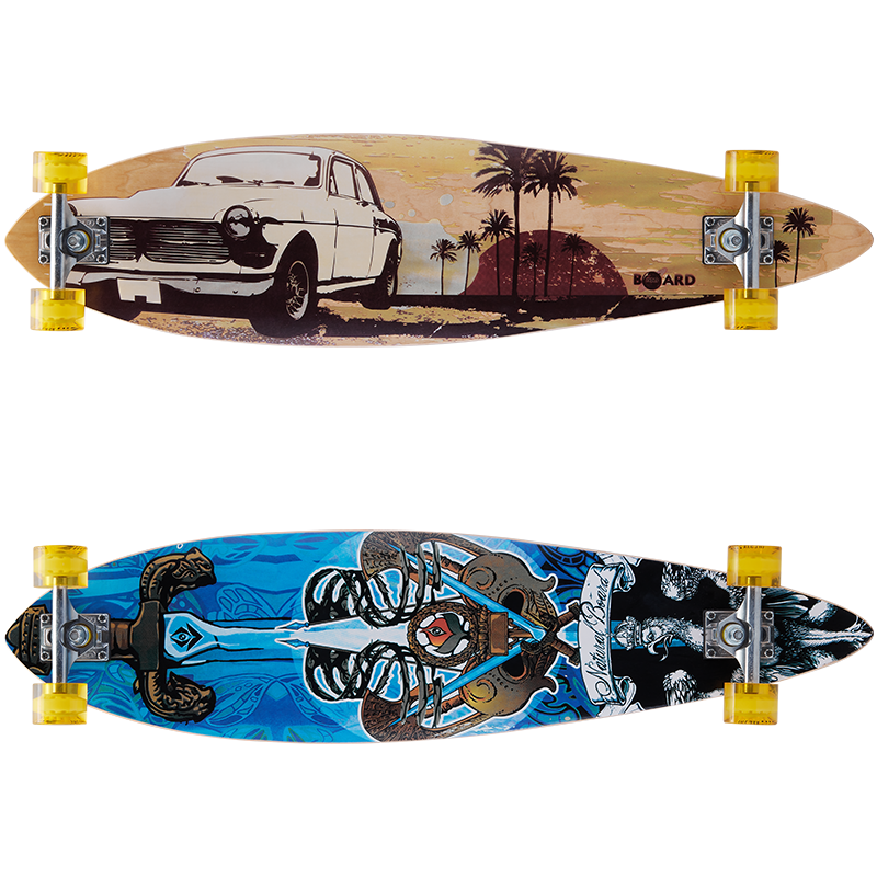 【InLask 英萊斯克】36inch Canadian Maple Long Board