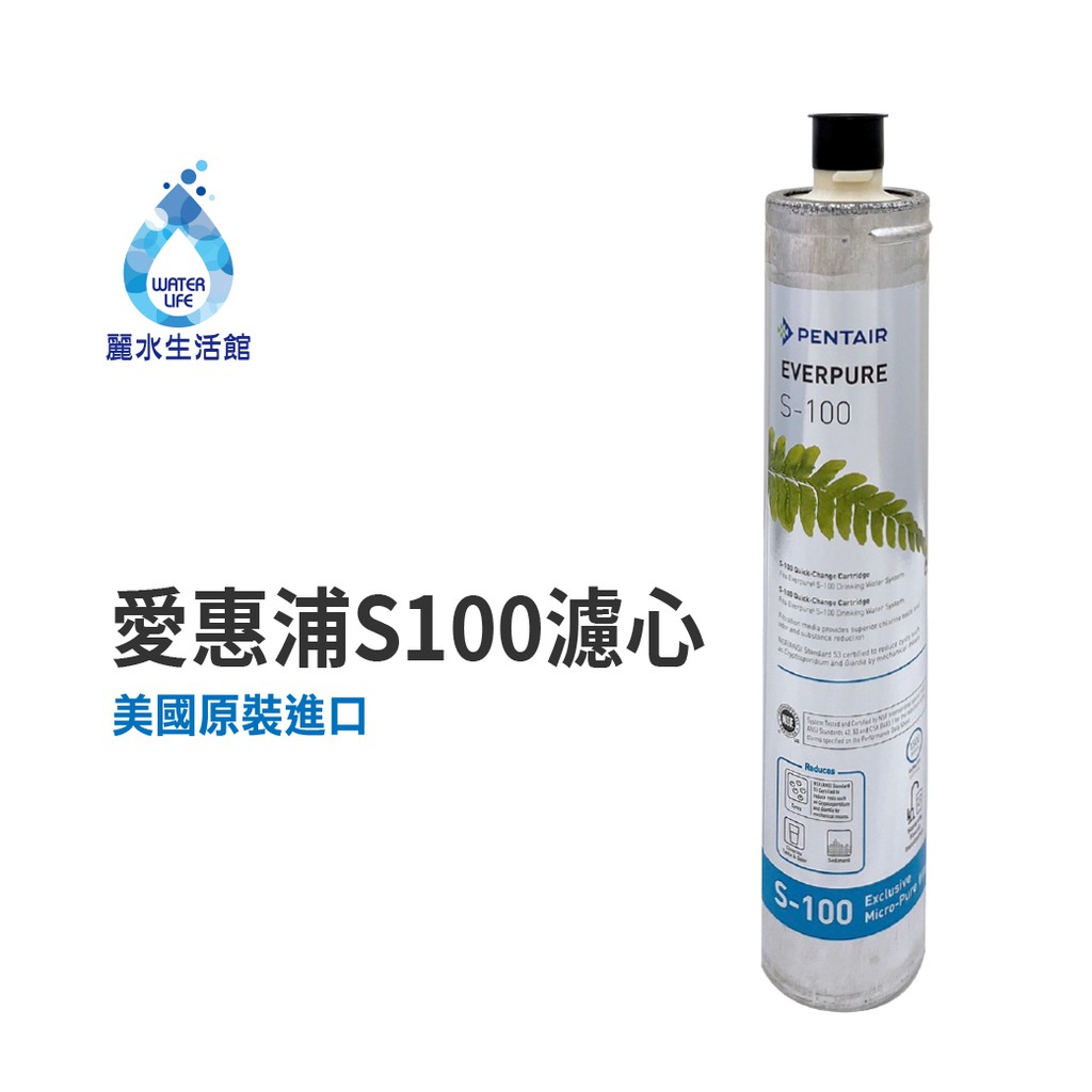 【麗水生活】EVERPURE 愛惠浦S-100愛惠浦S-100 濾心-美國原裝進口濾心 餐飲業界用濾心, , large