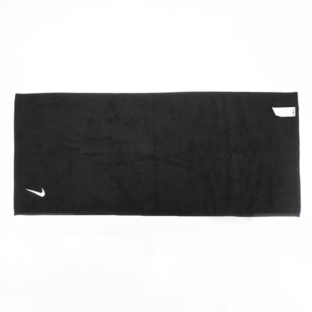 [秉宸] NIKE SOLID CORE 毛巾(80x35cm) 黑, , large