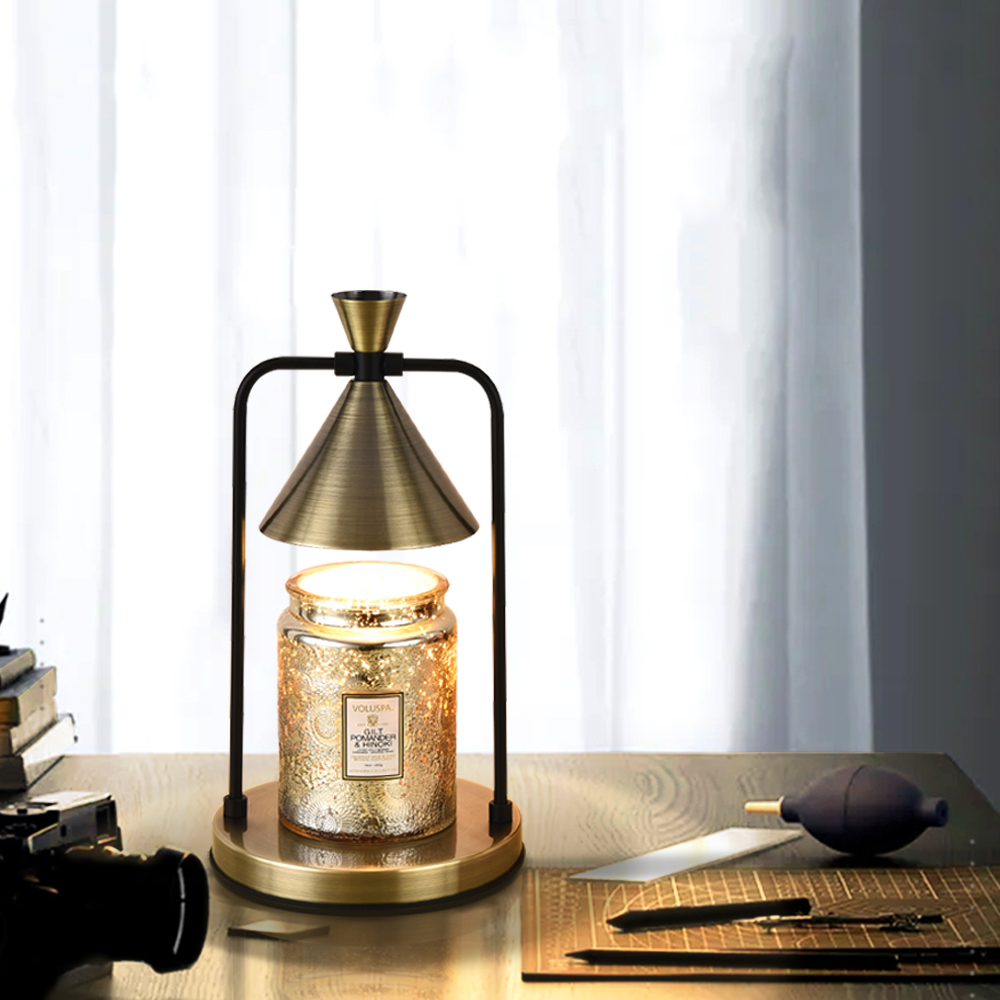 lussuoso-復古典雅可調光定時融蠟燈-青銅綠, , large