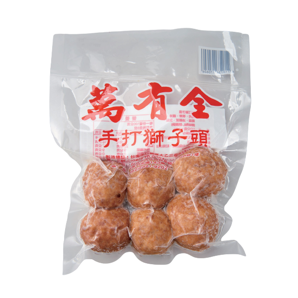 萬有全-手打獅子頭400g(冷凍), , large