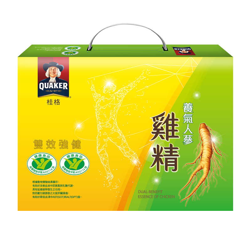 桂格養氣人蔘雞精禮盒68ml*8, , large