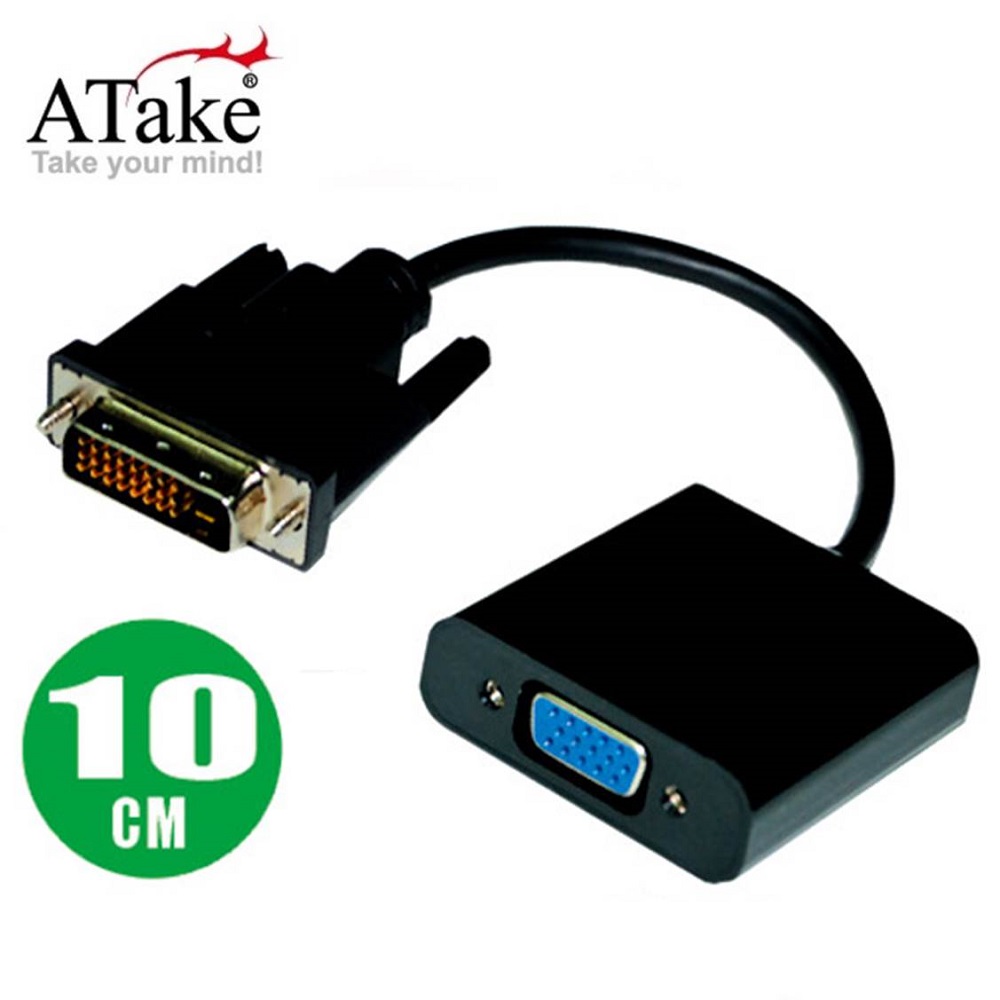 ATake AUD-DVID-VGA DVI-D to VGA Cable, , large