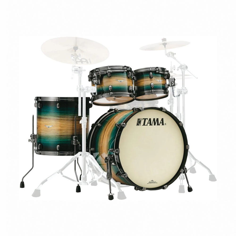 TAMA Starclassic Maple ME42TZUS-LEWB 四件式 爵士鼓組 綠煙燻胡桃木色【敦煌樂器】, , large