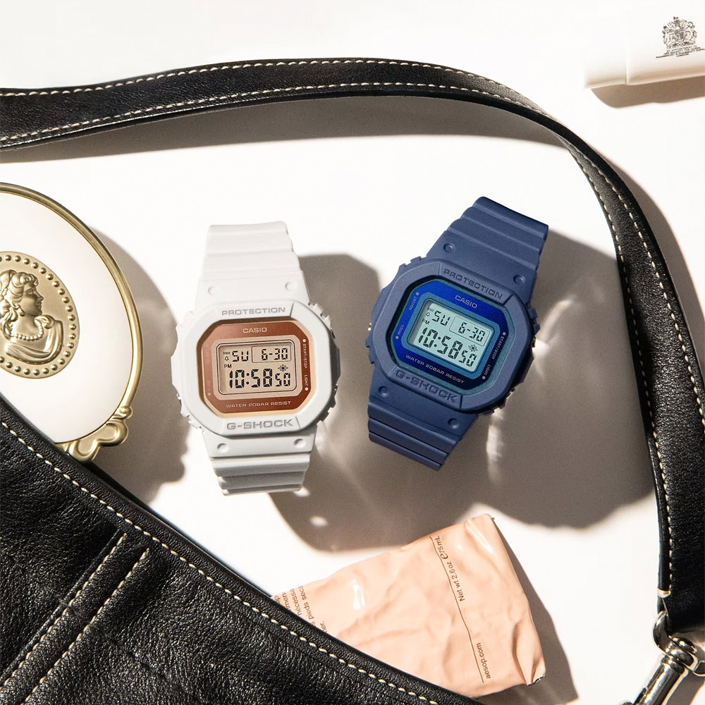 CASIO 卡西歐 G-SHOCK 玻璃蒸鍍電子錶 GMD-S5600-8, , large