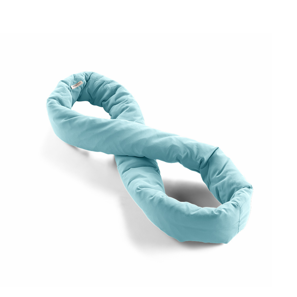 Infinity Pillow Mini Travel Neck Pillow Sky Blue, , large