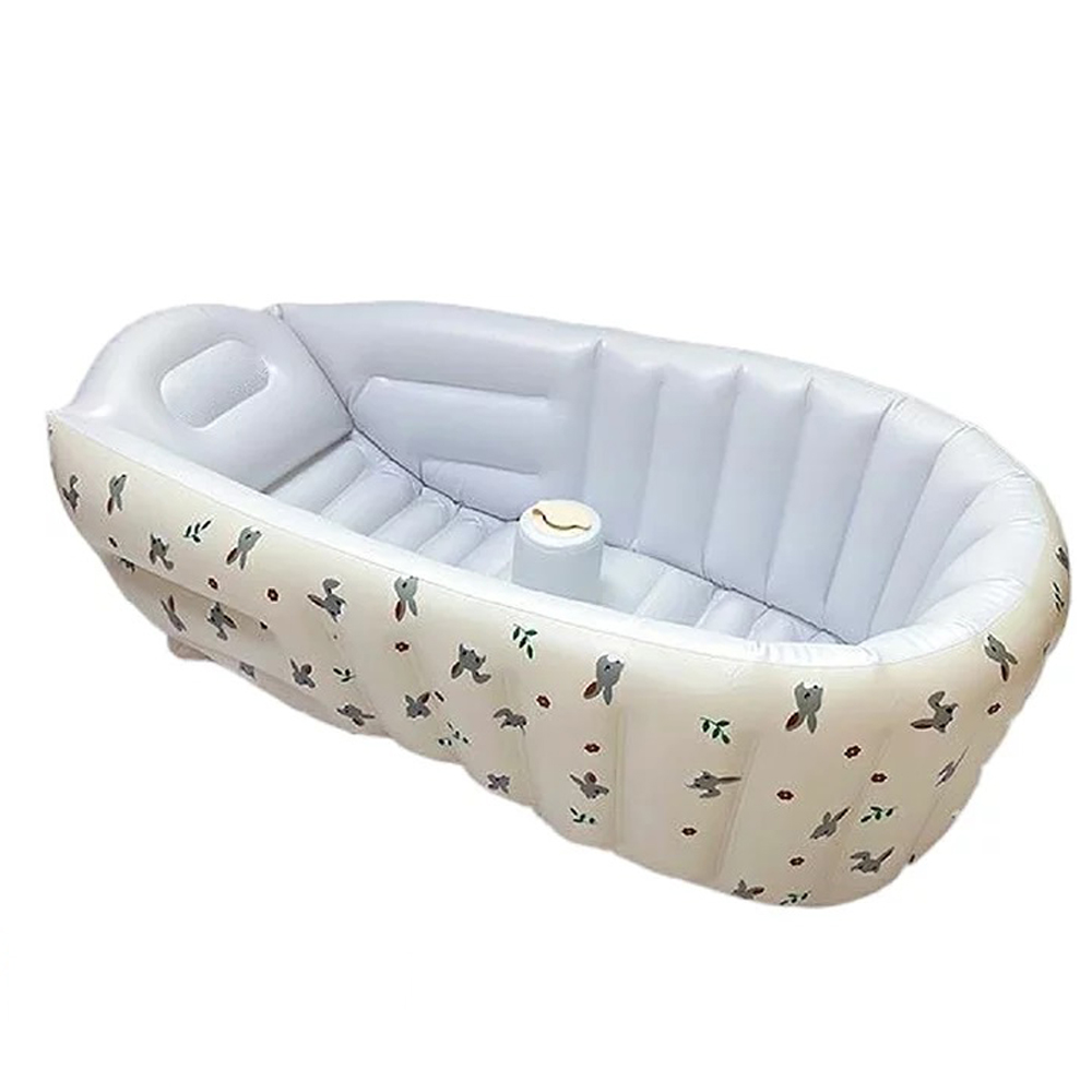 Folding bathtub baby inflatable bathtub, , large