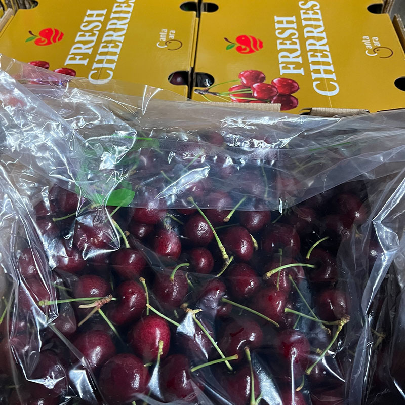 【一等鮮】智利9.5Row櫻桃原裝盒2盒附提袋(2.5公斤/盒〉(免運費), , large