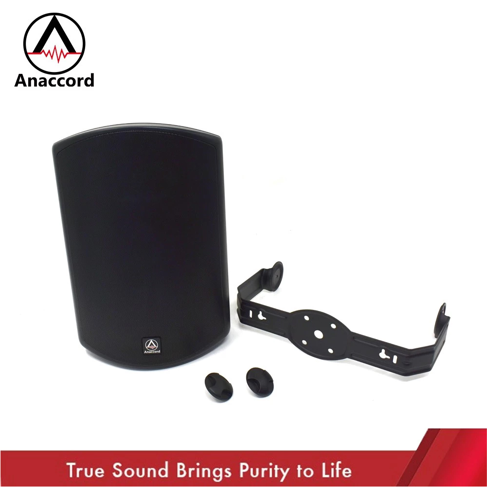 Anaccord 雅那歌音響 DG-80T 黑色 | IPX66 防水 8吋壁掛式 50W重低音喇叭 一對｜家樂福線上, , large