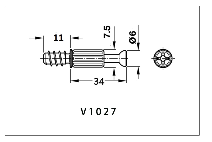 【協進五金】子母銅(公) 銅本色(備), , large