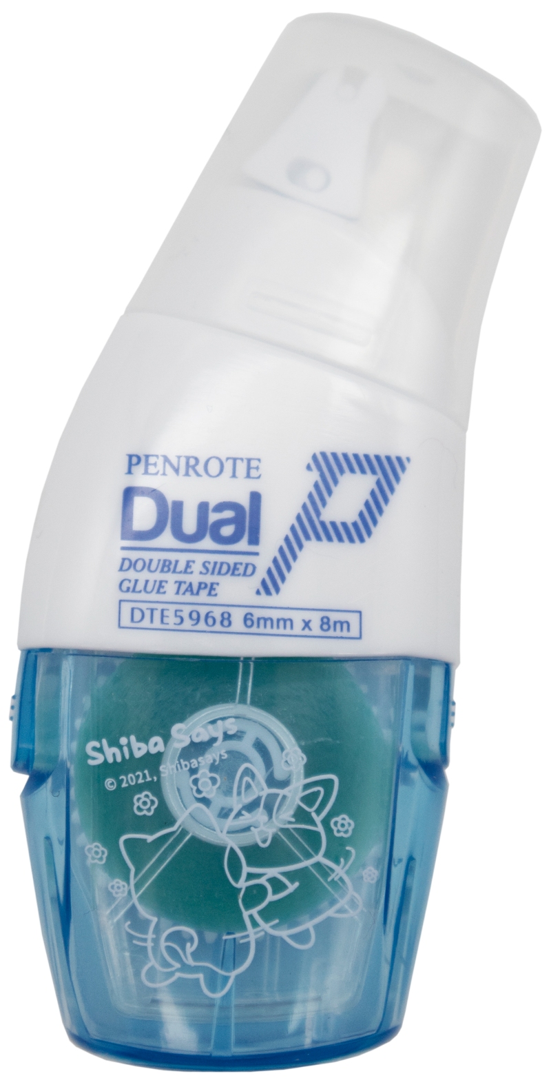 【PENROTE 筆樂】柴語錄點點雙面膠 藍, , large