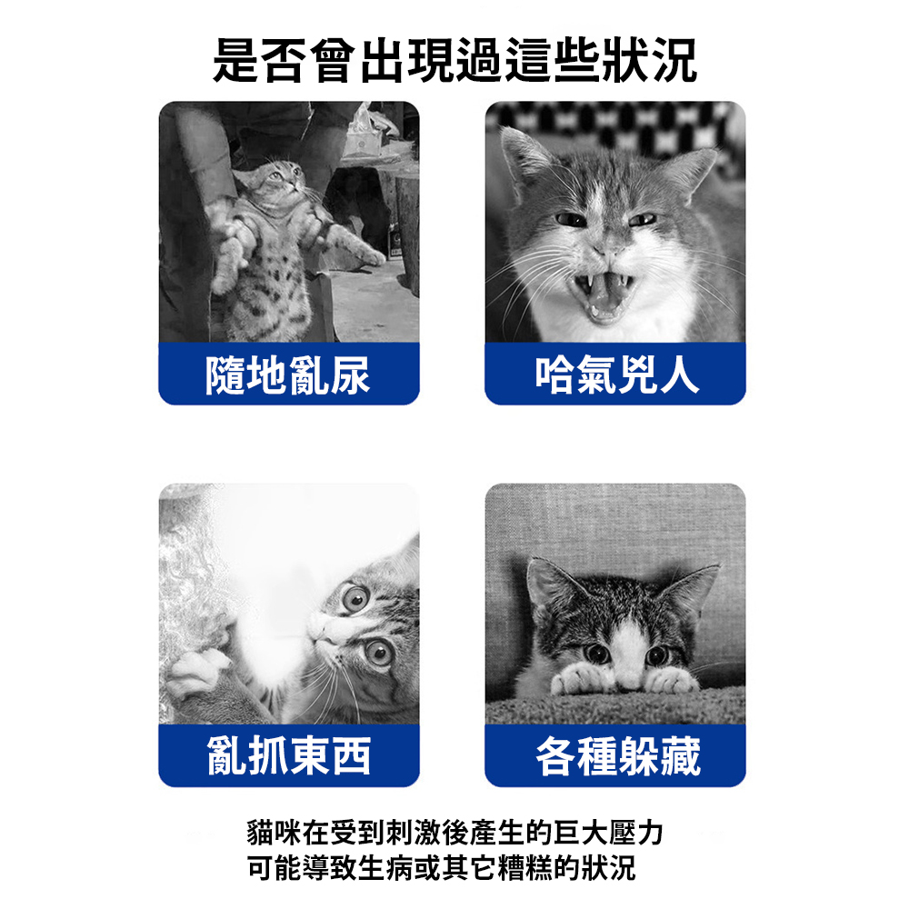 天然草本【貓鎮定噴霧】 舒壓抗焦慮神器 安撫情緒止吠 貓咪 安全無害 外出不緊張 放鬆安定 舒緩壓力, , large