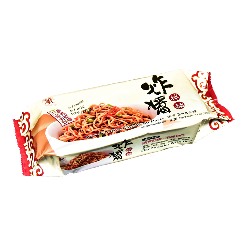 承昌素食炸醬乾拌麵340g, , large