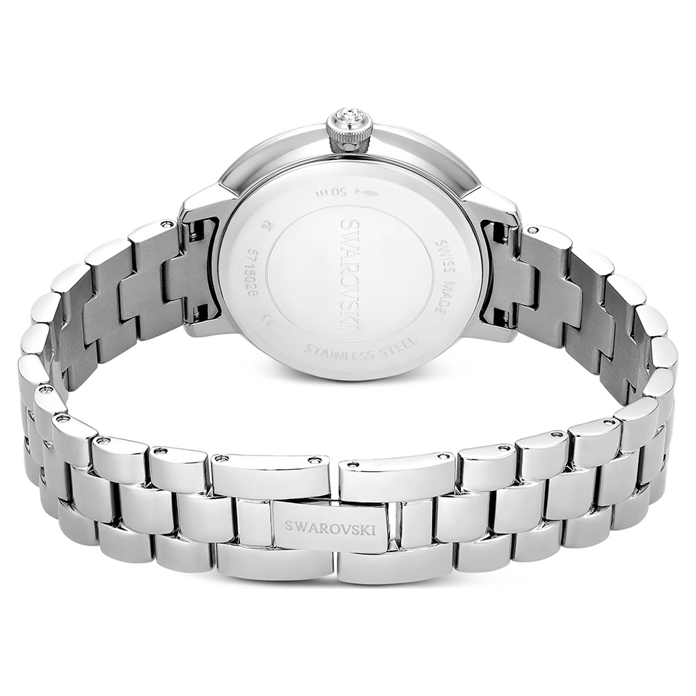 SWAROVSKI 施華洛世奇 Matrix 璀璨水晶手錶 女錶-30mm(5706182), , large