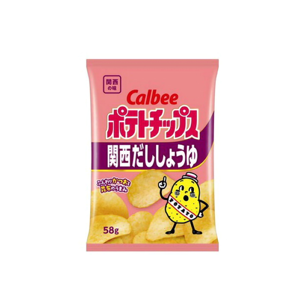 Soy Sauce Potato Chips, , large