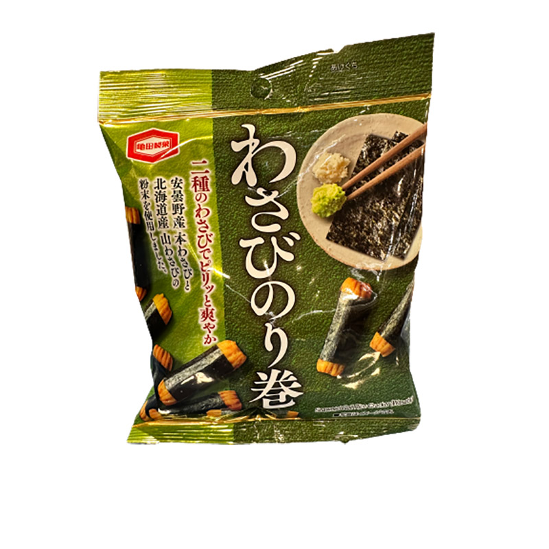龜田山葵味海苔米果, , large