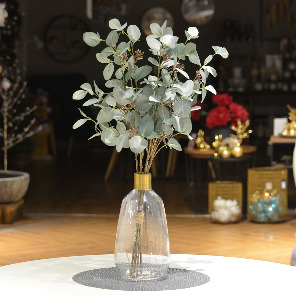 【YU Living】人造尤加利葉花束 城市綠意植栽, , large