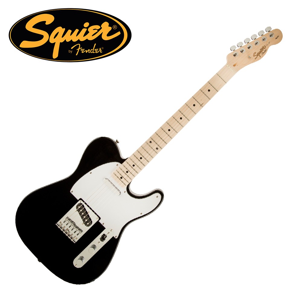 Squier Affinity Tele MN BLK 電吉他 黑色【敦煌樂器】, , large