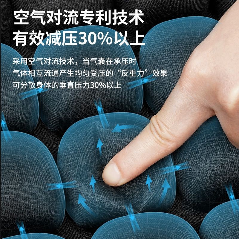 JFT 氣囊坐墊｜42顆/56顆可選｜充氣充水兩用型 減壓椅子坐墊｜專利技術｜久坐舒適｜夏日清涼體驗｜品質保固保證, , large