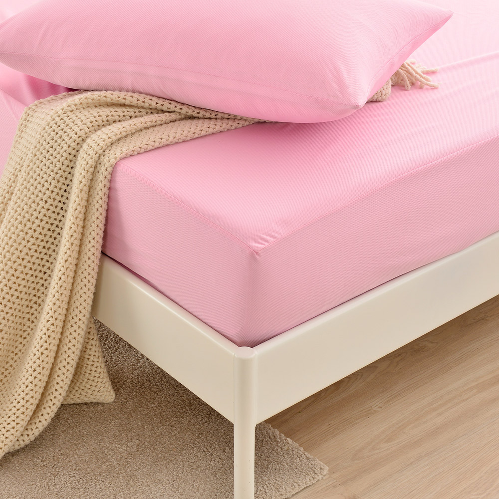 【FOCA】Kongyun White | Professional nursing grade 100% ultra waterproof mattress protector - Double extra large, , large