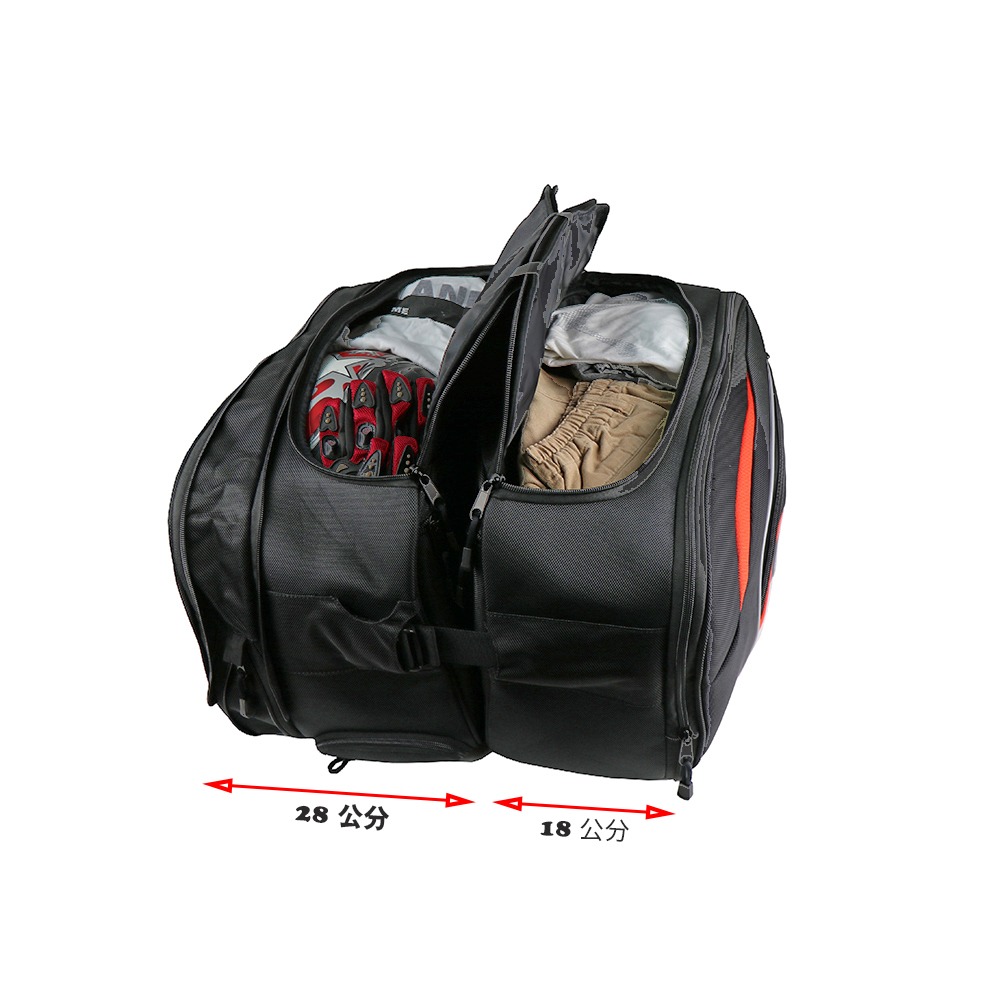 【Niche 樂奇】重機旅行拉桿式馬鞍包 NMO-8233, , large