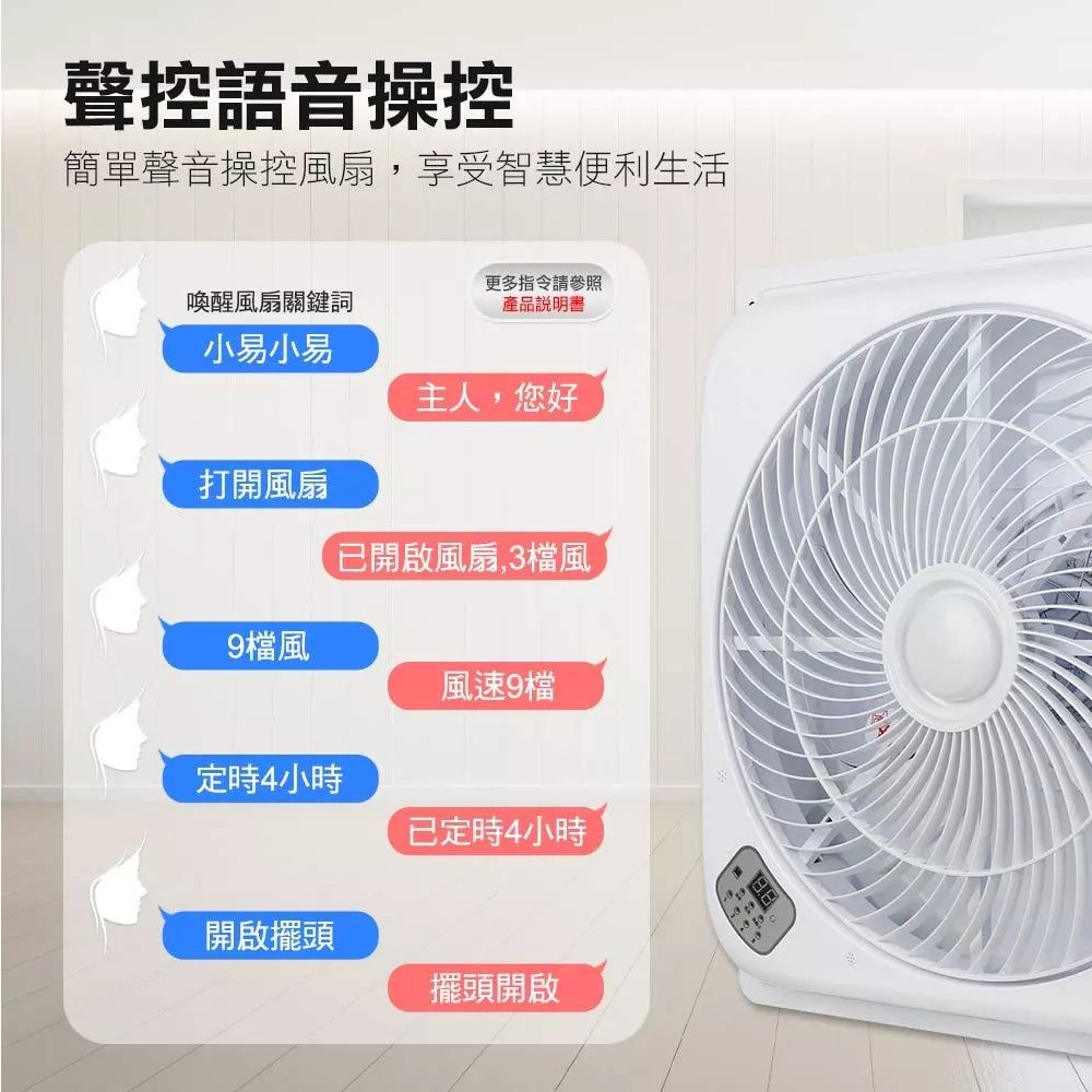 SUPAFINE 18” Smart Voice Inverter DC Ceiling Fan HFB-K7899, , large