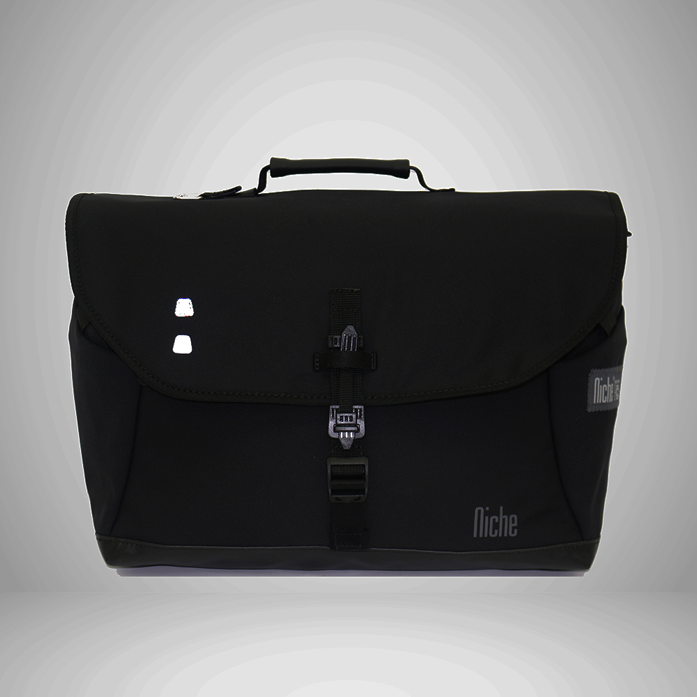 【Niche 樂奇】城市旅人跨肩包 超輕量 防水 可裝筆電 N-19304 搭配快拆磁扣配件包 2件組, , large