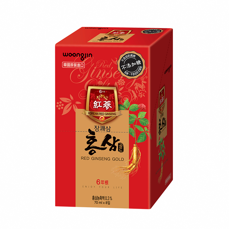 WJ FOODS Korean Red Ginseng(no sugar add, , large