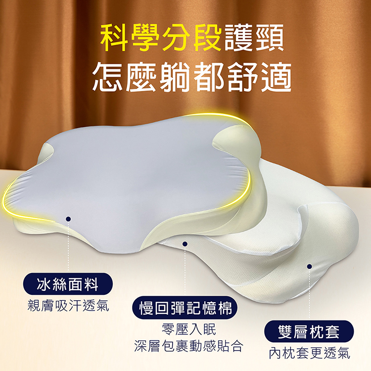 【多利寶寢具】Indian_3D釋壓樂眠蝴蝶枕-1顆, , large