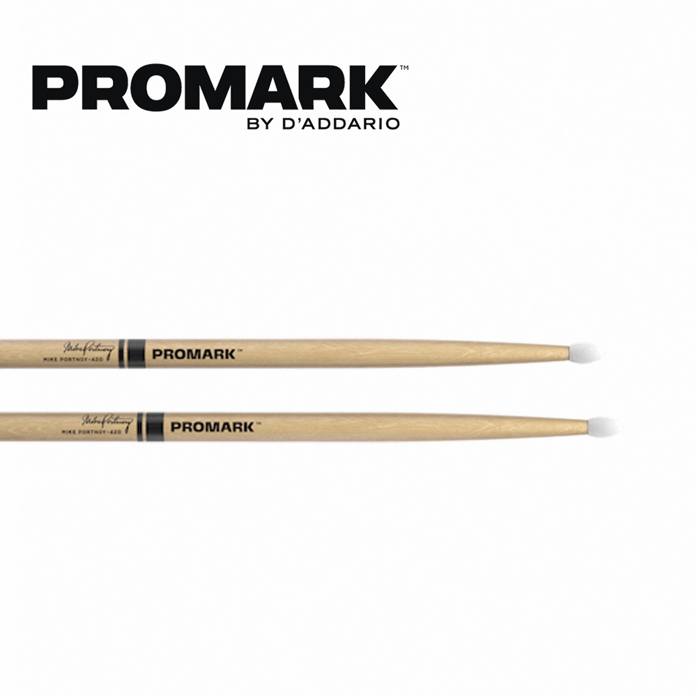 PROMARK TX420N 7A Mike Portnoy 簽名款 胡桃木膠頭鼓棒【敦煌樂器】, , large