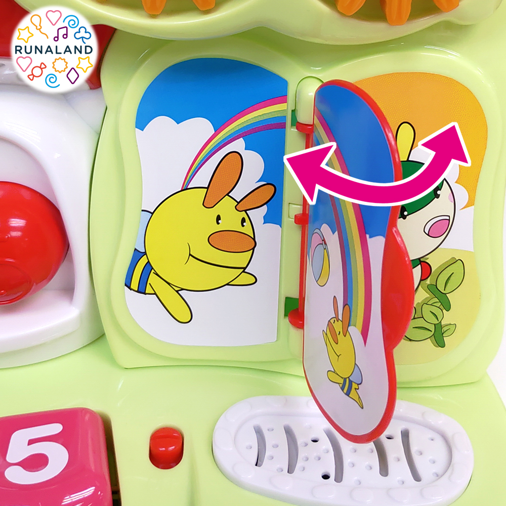 [RUNALAND]Fun Animal Village Educational Toy for Baby, , large