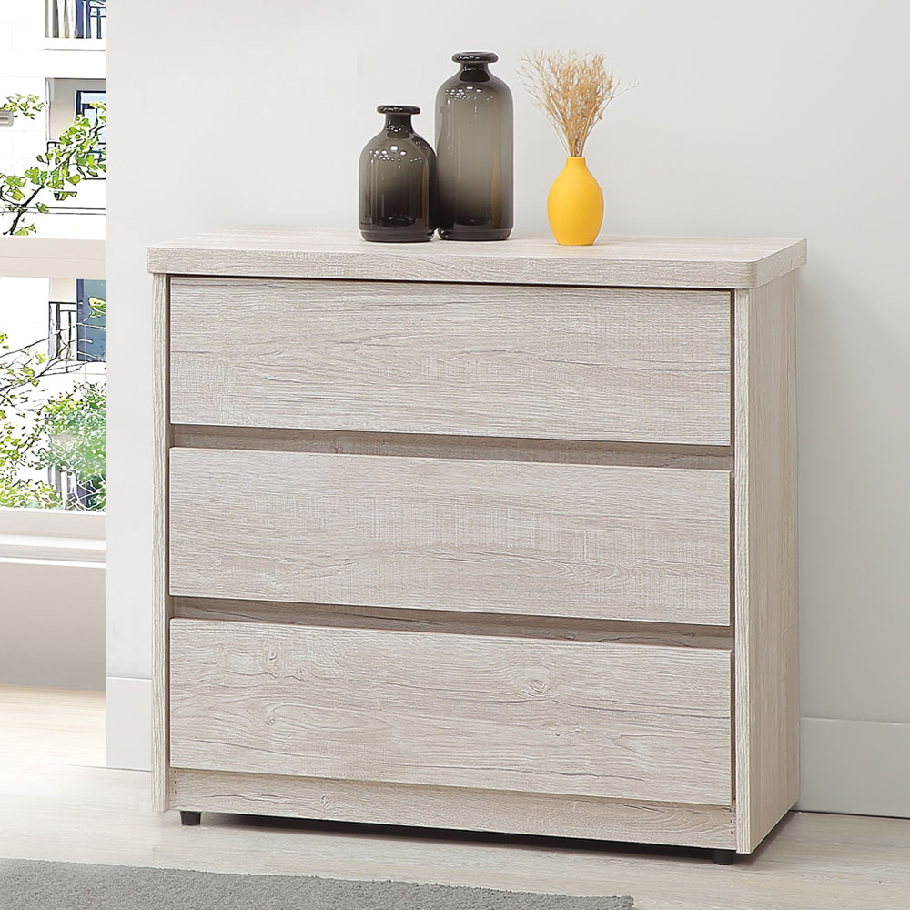 【Homelike】喜家居2.7尺三斗櫃(2541)