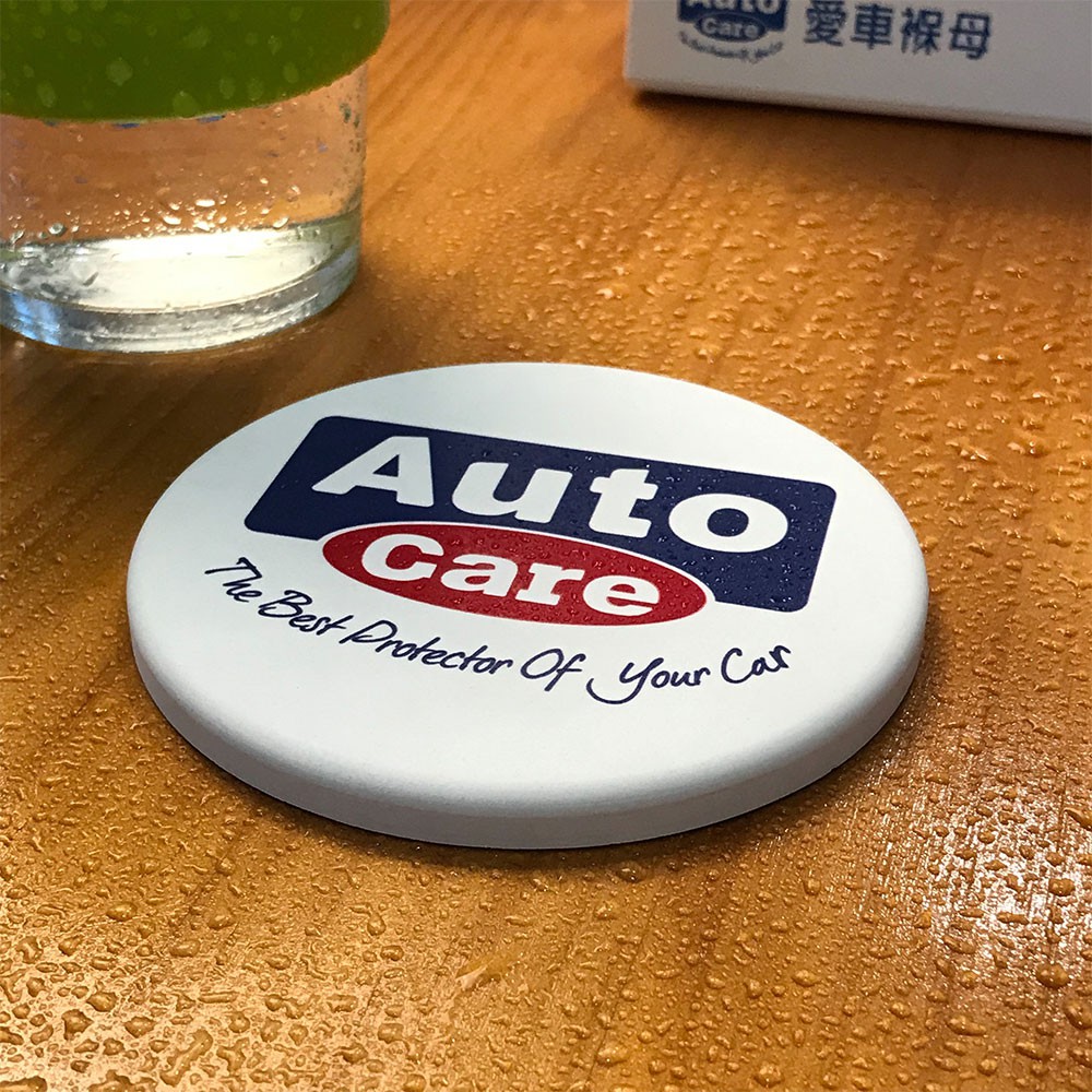 AutoCare 硅藻土瞬吸杯墊 車用珪藻土杯墊 珪藻土吸水杯墊, , large