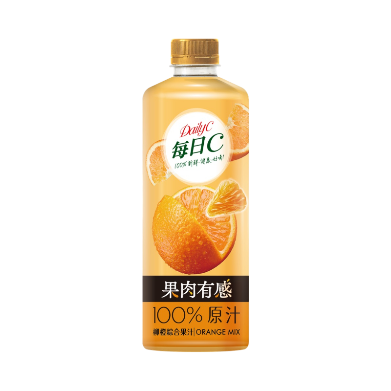 DailyC 100 Orange mix juice- Rich pulp