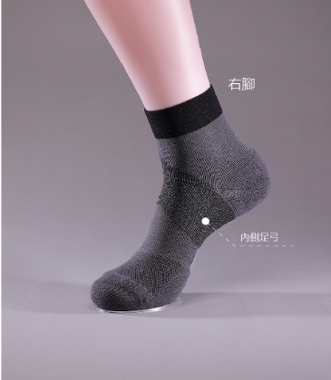 AI 3D office worker ankle socks, , large