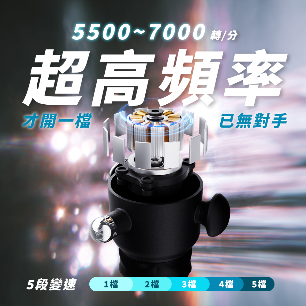 【YOULISN優力神】泰坦 神射手防震高頻槍 Y900｜筋膜放鬆 肩頸舒緩 手持按摩器, , large