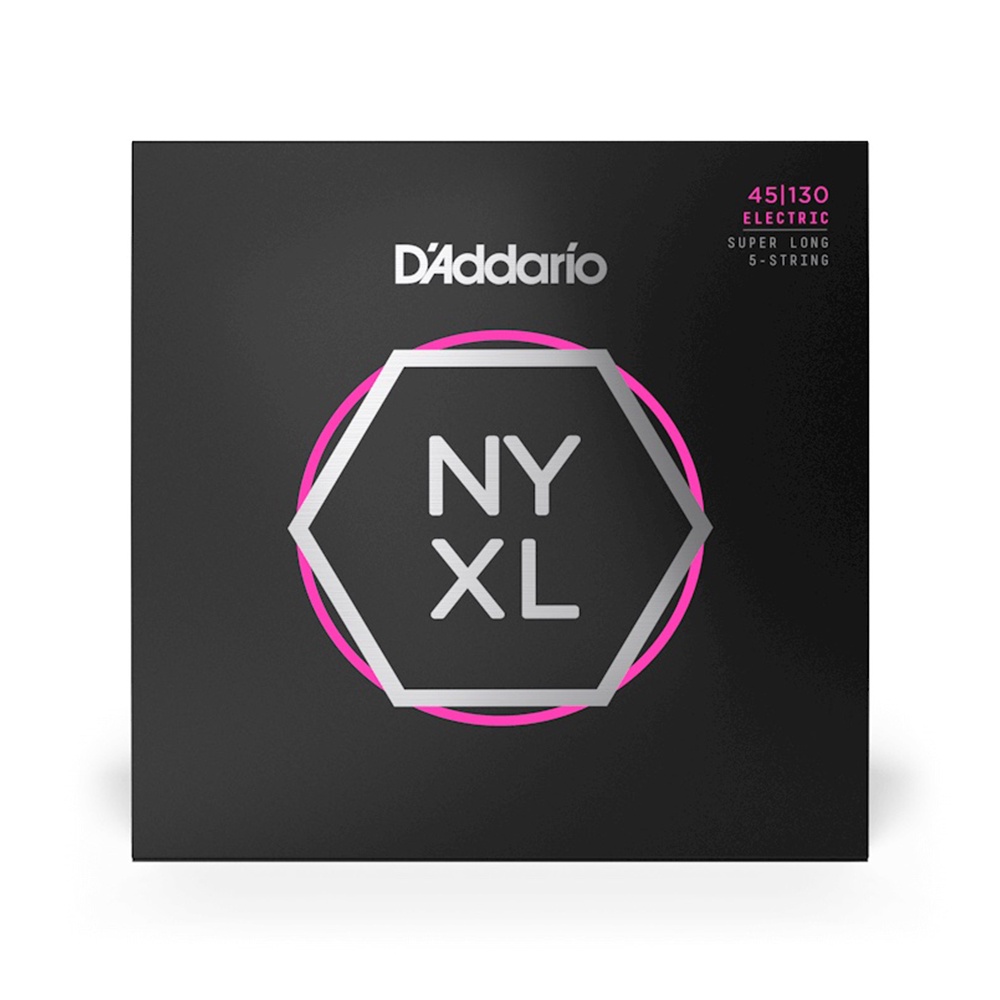 Daddario NYXL 電貝斯包覆弦 加長五弦 45-130SL【敦煌樂器】, , large