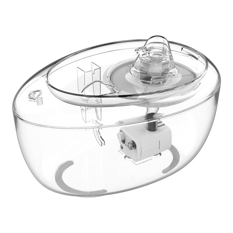 透明小鴨寵物循環飲水機