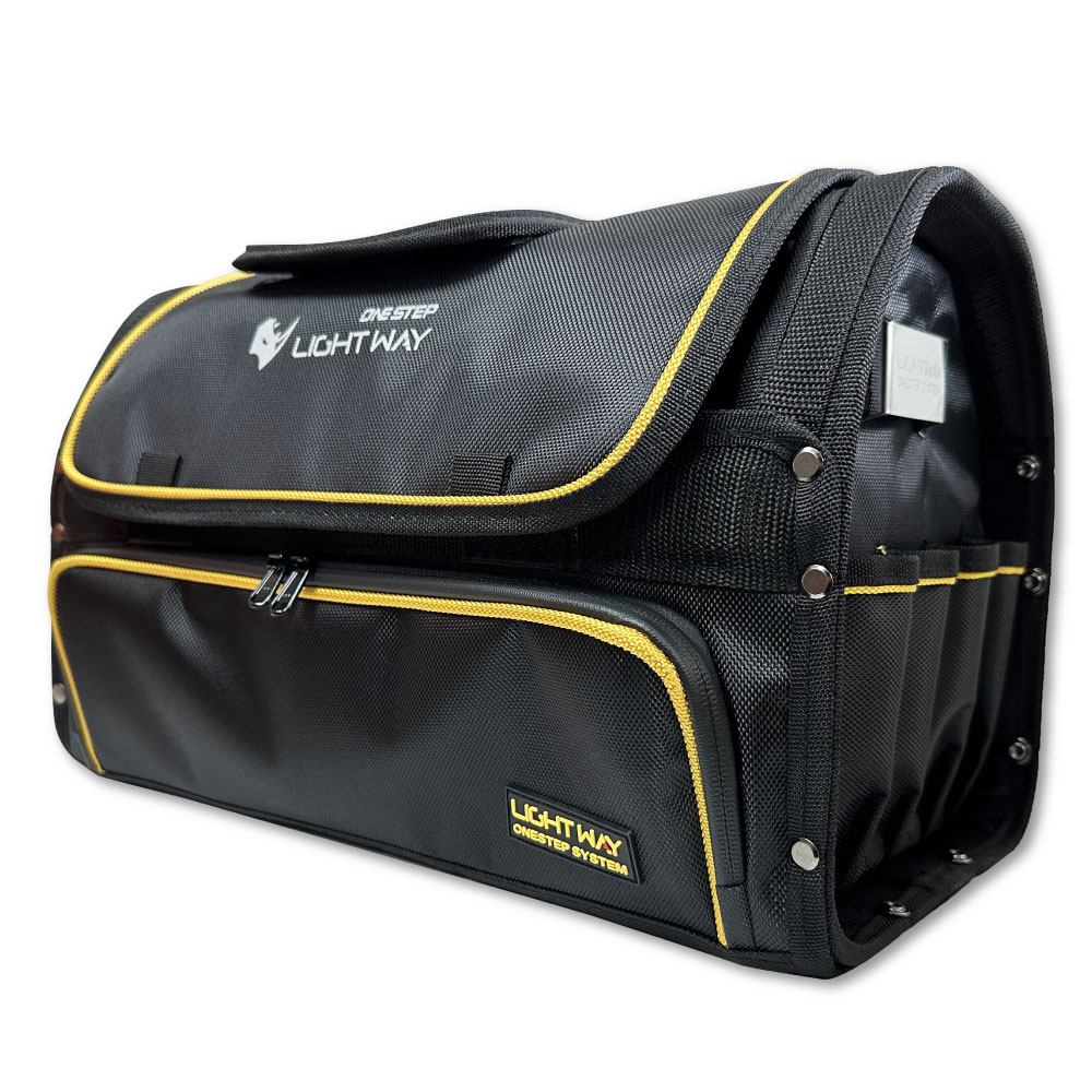 [LightWay錸崴]16吋鋼管工具包(附蓋) 手提/肩揹兩用工具袋/020B003