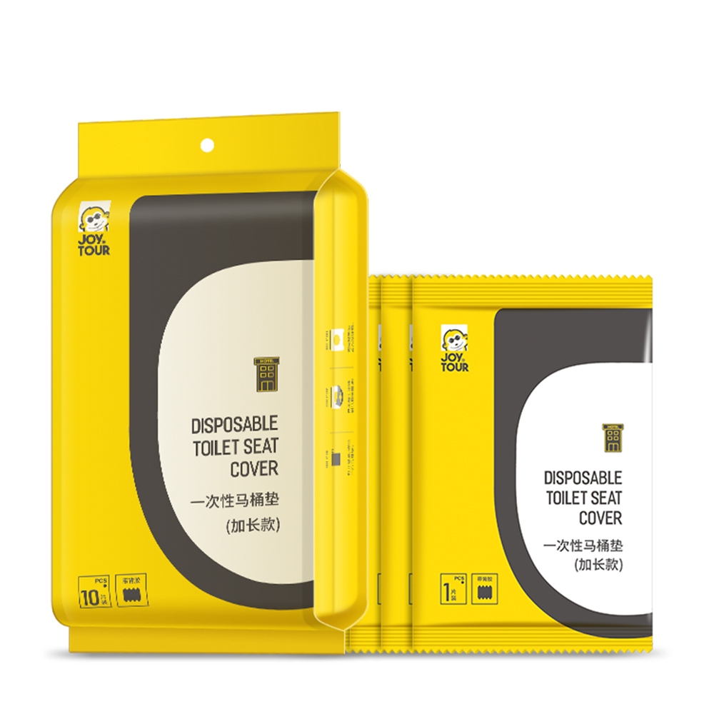 【禾統】旅行一次性加長型馬桶坐墊/ 10入/包 / 3包組 / 獨立包裝 (拋棄式馬桶座墊 馬桶坐墊 馬桶墊), , large