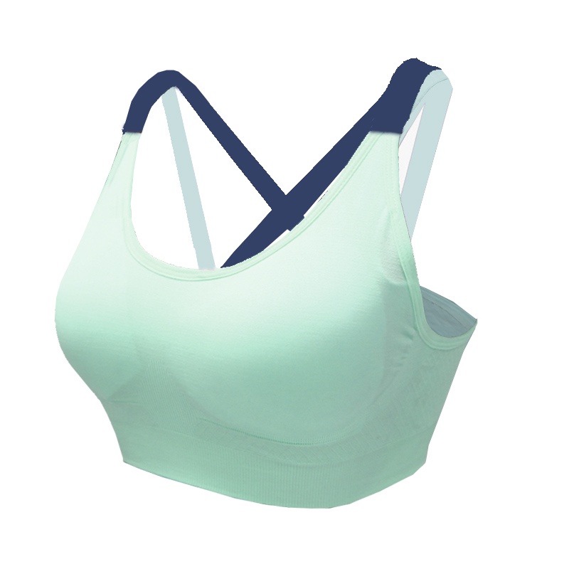【AREXSPORT】AS-7360 運動內衣 瑜珈內衣 健身內衣 少女內衣 撞色後交叉運動內衣（可抽胸墊）學生內衣, , large