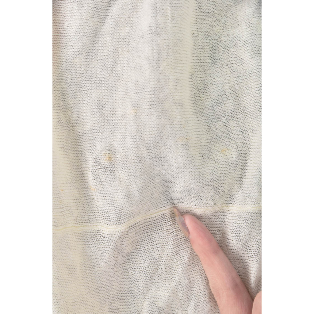 (F) le full透紗白色罩衫二手衣, , large